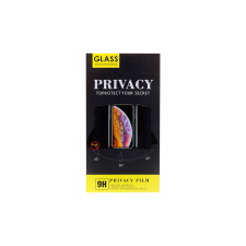 PHONEMAX Full Cover Privacy iPhone 13 Pro Max / 14 Plus Fólia Fekete mobiltelefon kellék