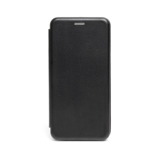 PHONEMAX Oldalra nyíló mágneses telefontok ívelt sarkokkal Oppo A17 fekete tok és táska