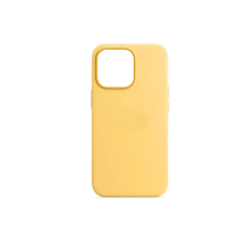 Phoner Apple iPhone 11 Pro Max Szilikon Tok - Sárga (71655) tok és táska