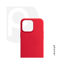 Phoner Apple iPhone 13 szilikon tok, piros tok és táska