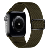Phoner Dew Apple Watch csatos fonott szövet szíj, 38/40/41mm, zöld