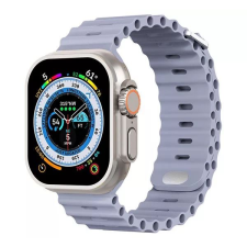 Phoner River Apple Watch 41/40/38 mm szilikon szíj levendulaszürke (72496) (PH72496) okosóra kellék