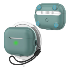  Phoner Tough Apple Airpods Pro 2 szilikon tok, zöld audió kellék