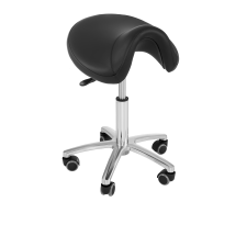 physa Fodrász szék - 480-625 mm - 150 kg - Fekete szépségápolási bútor