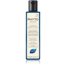PHYTO Phytosquam Anti-Dandruff Purifying Shampoo mélyen tisztító sampon a zsíros fejbőrre korpásodás ellen 250 ml sampon