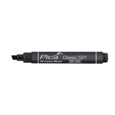 Pica 521/46 Alkoholos filctoll 2-6 mm - Fekete (521-46) filctoll, marker