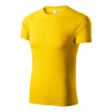 Piccolio P73 Paint unisex póló sárga színben munkaruha