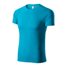 Piccolio P73 Paint unisex póló türkiz színben női póló