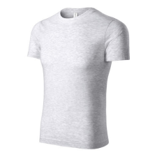 Piccolio P73 Piccolio Paint unisex póló világosszürke melírozott - M munkaruha