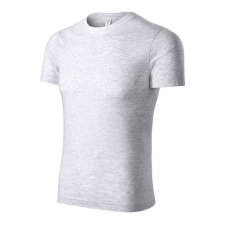 Piccolio P74 Piccolio Peak póló unisex világosszürke melírozott - S munkaruha