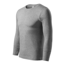 Piccolio P75 Piccolio Progress LS unisex pólók sötétszürke melírozott munkaruha