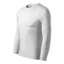 Piccolio P75 Piccolio Progress LS unisex pólók világosszürke melírozott - M munkaruha