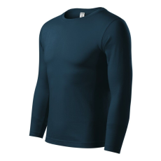Piccolio Progress LS póló unisex tengerészkék XL