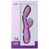  Pick &amp; love No.74 akkumulátoros, klitoriszágas, kétmotoros gpont vibrátor
