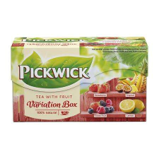 Pickwick Fekete tea, 20x1,5 g, PICKWICK &quot;Variációk Piros&quot;, eper, trópusi gyümölcs, erdei gyümölcs... tea