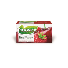 Pickwick Gyümölcstea, 20x2 g, PICKWICK &quot;Fruit Fusion&quot;, meggy-áfonya-málna tea
