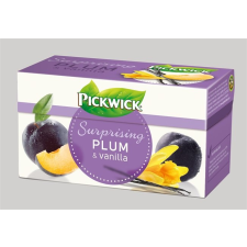 Pickwick Gyümölcstea, 20x2 g, PICKWICK, szilva, vanília, fahéj KHK403 tea