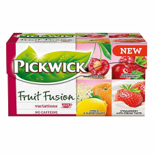 Pickwick Gyümölcstea pickwick variációk meggy-vörösáfonya-citromhéj-eper és tejszín tea
