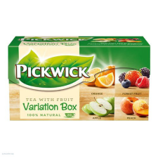 Pickwick Tea Pickwick Gyümölcsvar.IV. narancs, erdei gyümölcs, őszibarack, alma tea