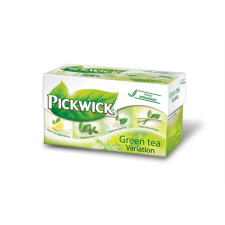 Pickwick Zöld tea, 20x2 g, PICKWICK "Zöld tea Variációk", citrom, jázmin, earl grey, borsmenta tea