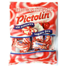  Pictolin  cseresznye ízű tejszines cukormentes cukorka 65g csokoládé és édesség