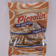  Pictolin cukorka toffee karamell ízű cukor hozzáadása nélkül tejszínes 65 g csokoládé és édesség