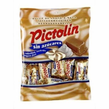 Pictolin TOFFEE KARAMELL ÍZŰ, CUKORMENTES, TEJSZÍNES CUKORKA 65G csokoládé és édesség