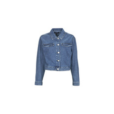 Pieces Farmerkabátok PCTESSIE LS DNM JACKET MB873 Kék EU M női dzseki, kabát