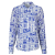 Pieces Ingek / Blúzok PCSAYLOR LS SHIRT WVN Kék EU L
