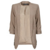 Pieces Kabátok / Blézerek PCBOSS 3/4 PRINTED BLAZER Barna EU S