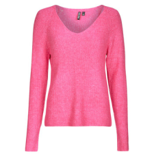 Pieces Pulóverek ELLEN V NECK Rózsaszín EU M női pulóver, kardigán