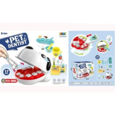  Pieskés játék dentisztroló orvosos játék