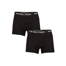 Pietro Filipi 2PACK férfi boxeralsó Pietro Filipi golyó tartó fekete (2BCL002) XXL