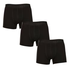 Pietro Filipi 3PACK Férfi boxeralsó Pietro Filipi fekete (3BCL001) L