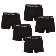 Pietro Filipi 5PACK Férfi boxeralsó Pietro Filipi fekete (5BCL002) M férfi alsó