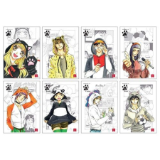 PIGNA Füzet Pigna Animal Spirit A/4 tűzött 42 lapos kockás füzet