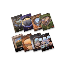 PIGNA Füzet Pigna Speciel view A/4 tűzött 42 lapos kockás margós füzet