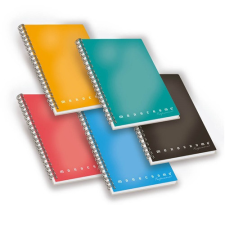 PIGNA Spirálfüzet Pigna Monocromo Professional A/4 100 lapos kockás kemény fedeles füzet