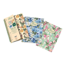 PIGNA Spirálfüzet Pigna Nature Flowers A/4 120 lapos mikroperforált kockás füzet