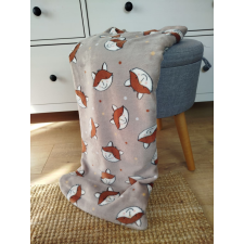  Pihe Puha babatakaró plüss anyagból - rókás minta (75x120 cm) babaágynemű, babapléd