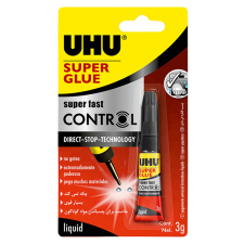 Pillanatragasztó UHU Control 3 gr ragasztó