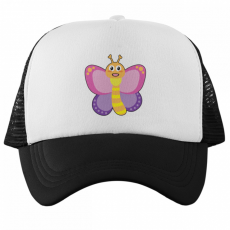  Pillangó Emoji - Trucker Hálós Baseball Sapka