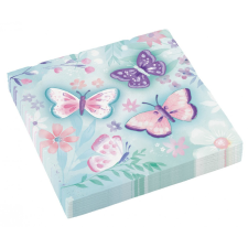 Pillangó Flutter szalvéta 16 db-os 33x33 cm party kellék