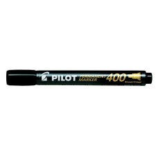 Pilot Alkoholos marker, 1,5-4 mm, vágott, PILOT &quot;Permanent Marker 400&quot;, fekete filctoll, marker