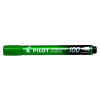 Pilot Alkoholos marker, 1 mm, kúpos, PILOT "Permanent Marker 100", zöld