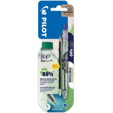 Pilot B2P EcoBall Ocean Plastic, M, kék + kék utántöltő toll
