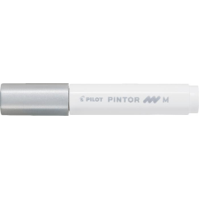 Pilot Dekormarker, 1,4 mm,  "Pintor M", ezüst filctoll, marker