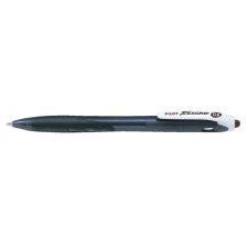 Pilot Golyóstoll, 0,21 mm, nyomógombos, PILOT "Rexgrip EF", fekete toll