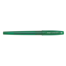 Pilot Golyóstoll, 0,22 mm, kupakos, PILOT "Super Grip G", zöld toll