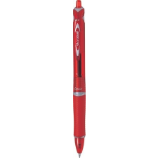 Pilot Golyóstoll, 0,25 mm, nyomógombos, PILOT "Acroball", piros toll